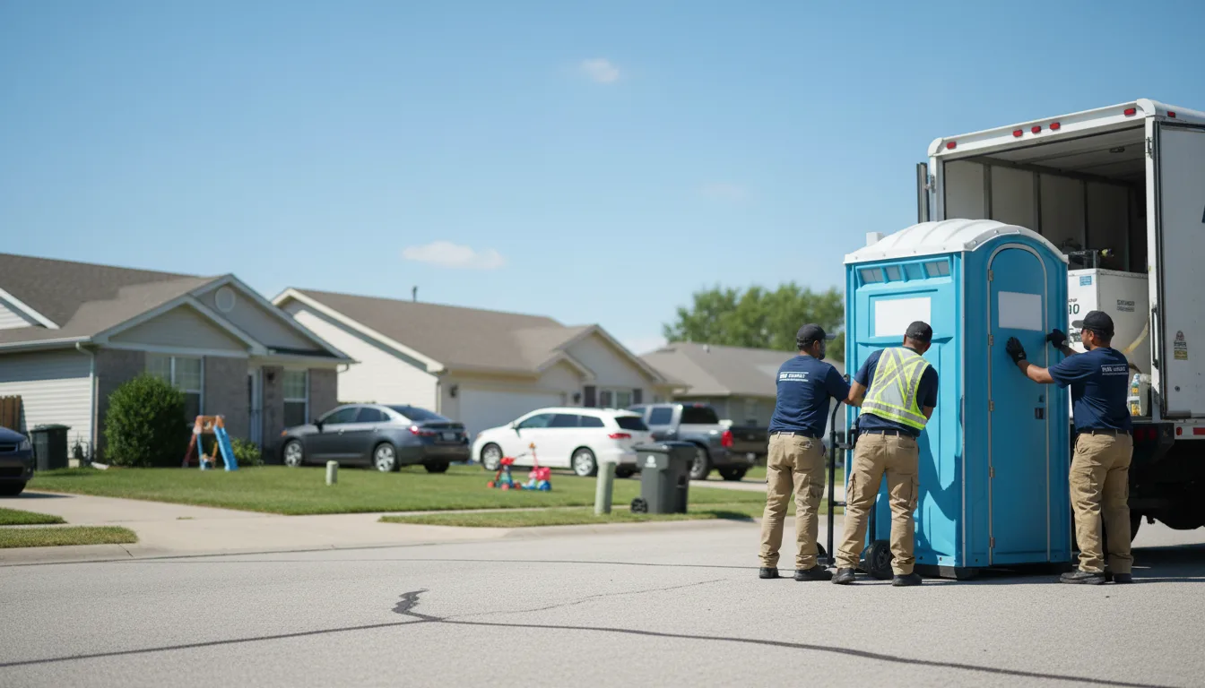 Standard Porta Potty Rentals in Gardner, KS near me